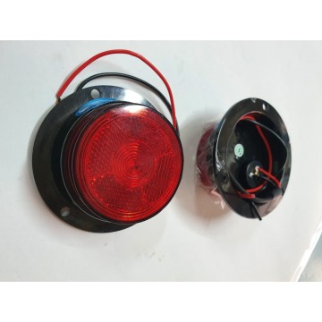 LED RED TRAILER SIDE LAMP 3" 24V